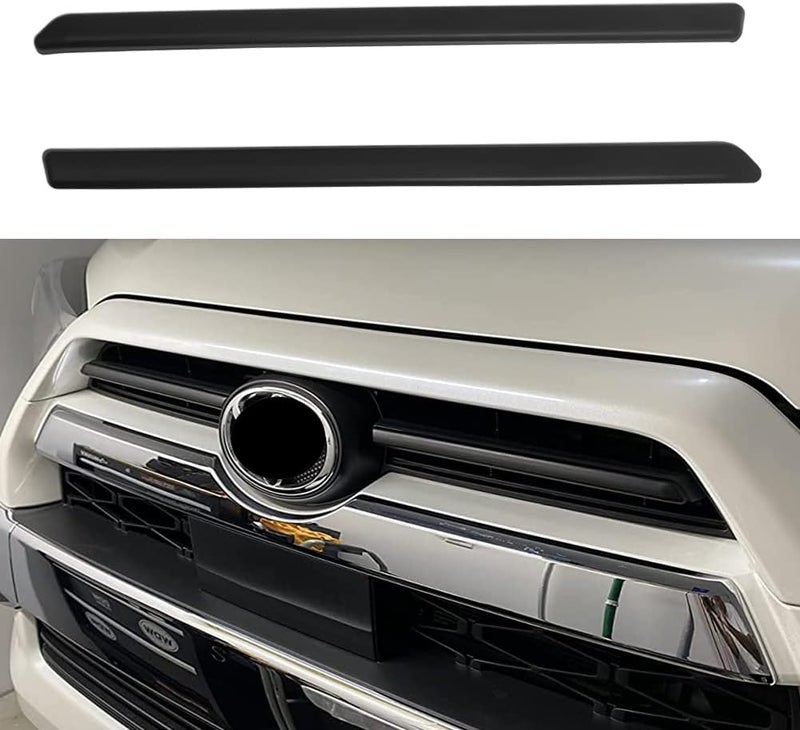 Kolya Matte Black Front Center Grille Insert Cover Trim Blackout Emblem Kit for Toyota 4runner Accessories 2020 2021 2022 2023 2024 - Image 1